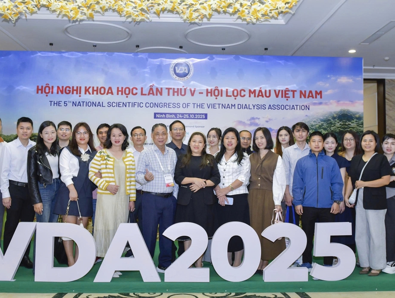 Thiên Ấn đồng hành cùng Hội nghị Khoa học Lần thứ V – Hội Lọc Máu Việt Nam 2024