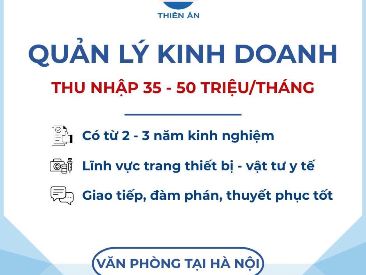 HN - QUẢN LÝ KINH DOANH KHU VỰC (ASM) 